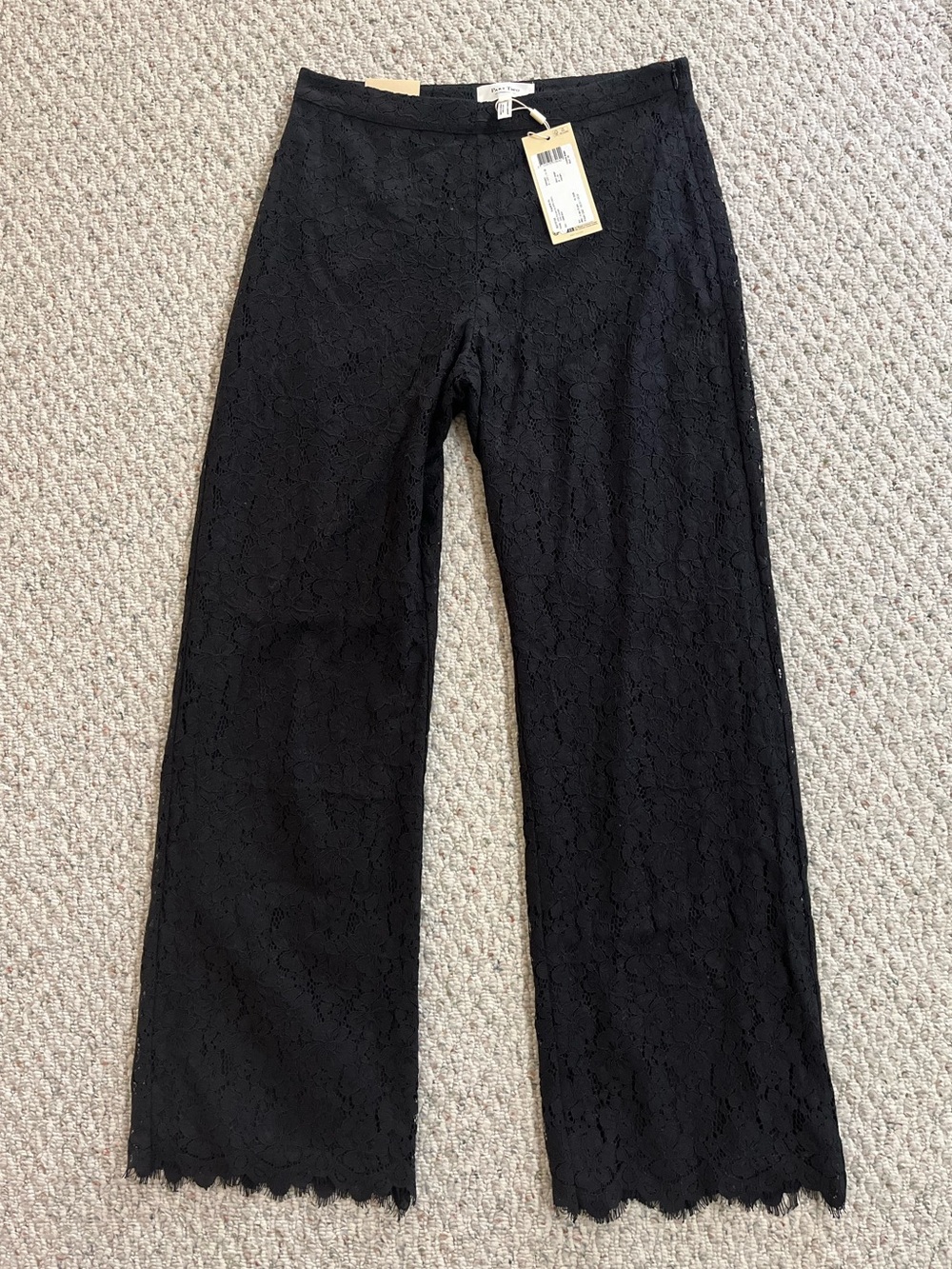 Brand new “Part Two” black lace womens pants. Size 6
